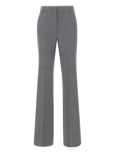 Marella Pressed-crease Trousers In Gray