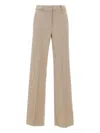 Marella Pressed-crease Wide-leg Trousers In Neutral