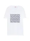 Marella Print T-shirt In White