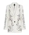 Marella Art.365 Luciana Printed Blazer In White