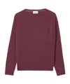 Marella Pure Cashmere Sweater In Purple