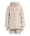 Marella Quilted Down Jacket In Orange