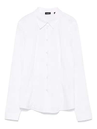 Marella Racer Shirt In White