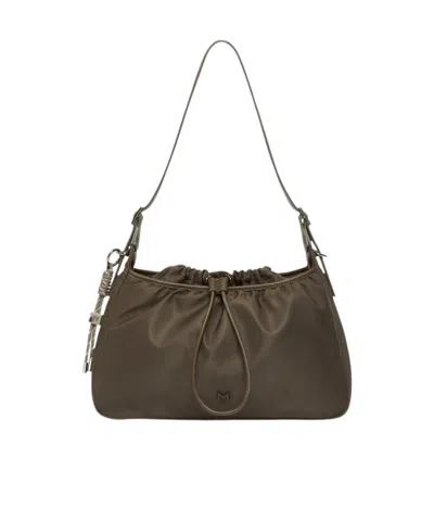 Marella Rectangular Shoulder Bag In Brown