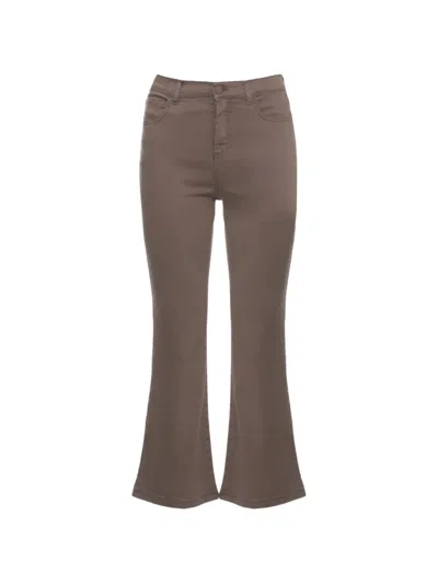 Marella Ronco Trousers In Brown