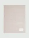 Marella Scarf Woman White Wool In Pink
