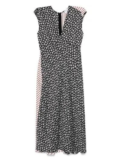 Marella Scopa Midi Dress In 黑色