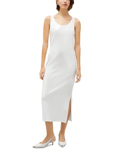 Marella Sequinned Dress In White