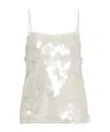Marella Sequinned Camisole In White