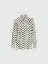Marella Conio Polka-dot Button-up Shirt In Multi
