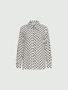 Marella Conio Polka-dot Button-up Shirt In Multi