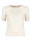 Marella Short-sleeve T-shirt In Neutral