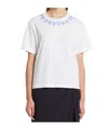 Shop Marella Short Sleeve T-shirt In White