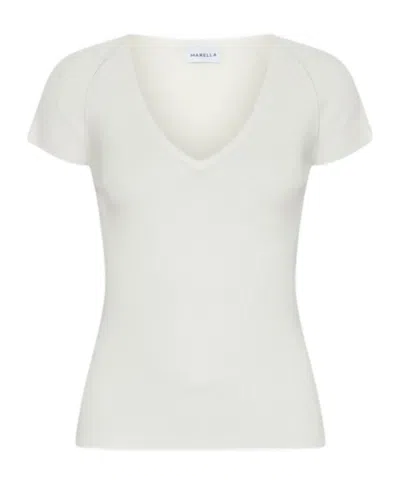 Marella Short-sleeved T-shirt In White