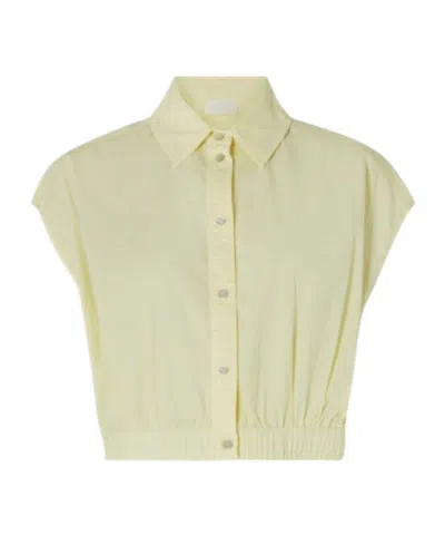 Marella Shoulder-covering Shirt In Yellow