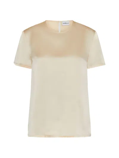 Marella Item O-neck Short-sleeved T-shirt In Nude