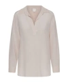 Marella Silk Crepe De Chine Shirt In Neutral