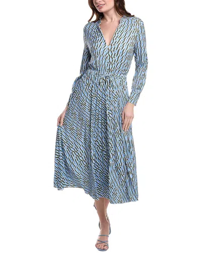 Marella Silvano Midi Dress In Blue