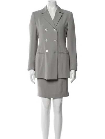 Pre-owned Marella Skirt Suit In Grey