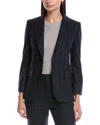 Marella Slam Wool-blend Jacket In Blue