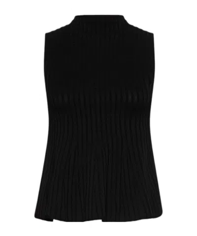 Marella Sleeveless Crewneck Top In Multi