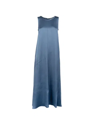 Marella Sleeveless Midi Dress In Blue