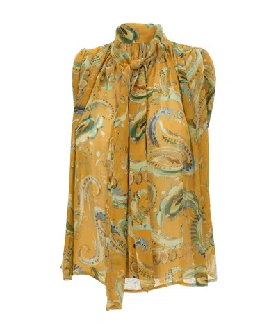 Marella Sleeveless Shirt In Brown