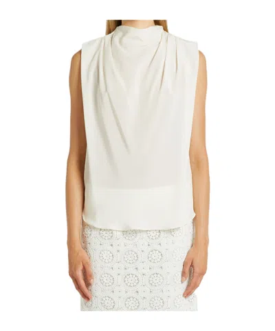 Marella Sleeveless Top In White