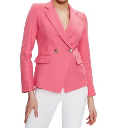 Marella Slim Fit Attila Jacket In Deep Rose In Multi