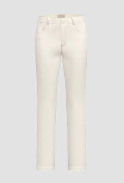 Marella Slim Fit Woman Pant In White