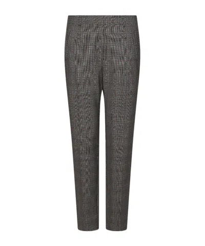 Marella Slim Stretch Trousers In Gray