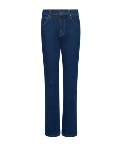 Marella Slim-cut Jeans In Stretch Denim In Blue