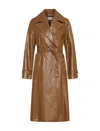Marella Soledad Overcoat Tobacco In Brown