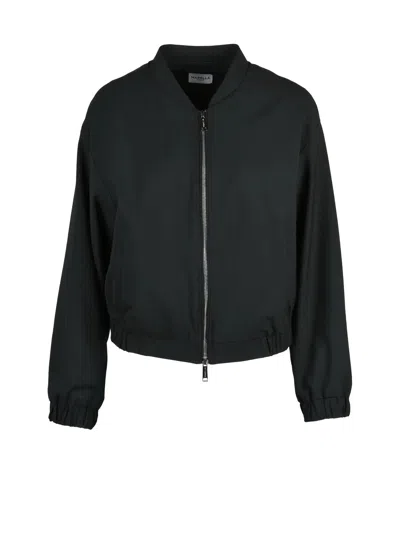Marella Sport Black Polyester-blend Redan Coat