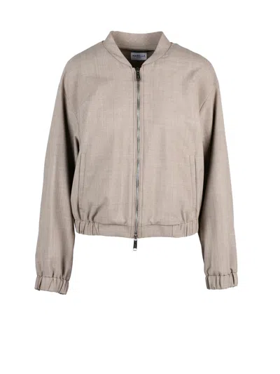 Marella Sport Grey Polyester-blend Redan Coat In Gray