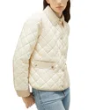 Marella Sport Lipari Quilted Jacket In Cream