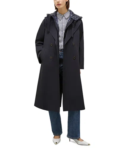 Marella Sport Nocher Raincoat In Navy