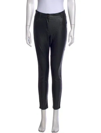 Pre-owned Marella Sport Skinny Leg Pants In Black