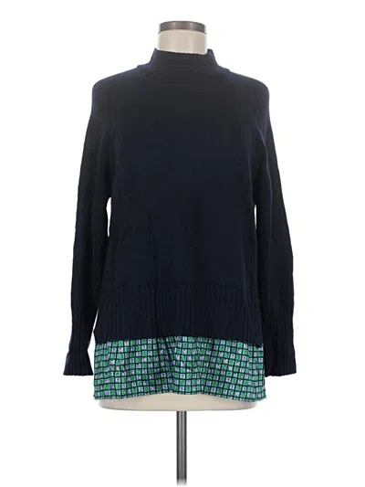 Pre-owned Marella Sport Turtleneck Sweater In Blue