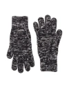 Marella Sport Woman Gloves Black Size M Acrylic, Virgin Wool In Black