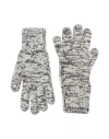 Marella Sport Woman Gloves Light Grey Size M Acrylic, Virgin Wool In Gray