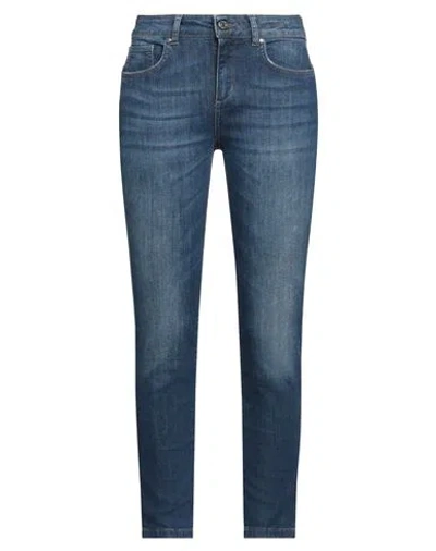 Marella Sport Woman Jeans Blue Size 10 Cotton, Elastane