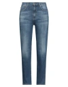 Marella Sport Woman Jeans Blue Size 10 Cotton, Elastane In Blue