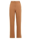 Marella Sport Woman Pants Brown Size 12 Viscose, Polyamide, Elastane