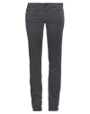 Marella Sport Woman Pants Lead Size 14 Cotton, Elastane In Grey