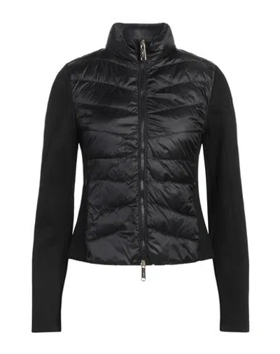 Marella Sport Woman Puffer Black Size 12 Viscose, Polyamide, Elastane