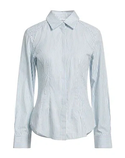 Marella Sport Woman Shirt Sky Blue Size 6 Cotton