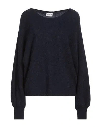 Marella Sport Woman Sweater Midnight Blue Size Xl Alpaca Wool, Polyamide, Wool