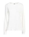 Marella Sport Woman T-shirt Ivory Size L Viscose, Elastane In White