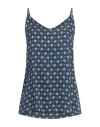 Marella Sport Woman Top Navy Size 10 Viscose In Navy